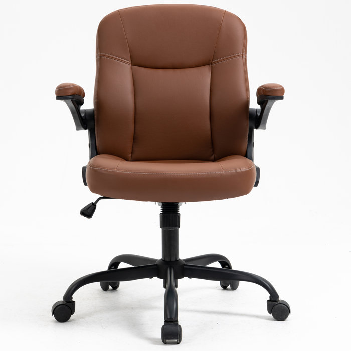 Inbox Zero Ergonomic Polyurethane Office Chair & Reviews Wayfair